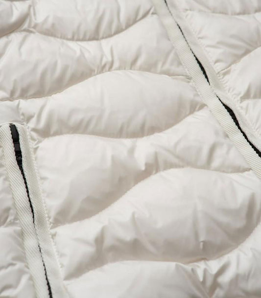 GIUBBINO BLAUER DONNA BIANCO CORTO CON PELLICCIA