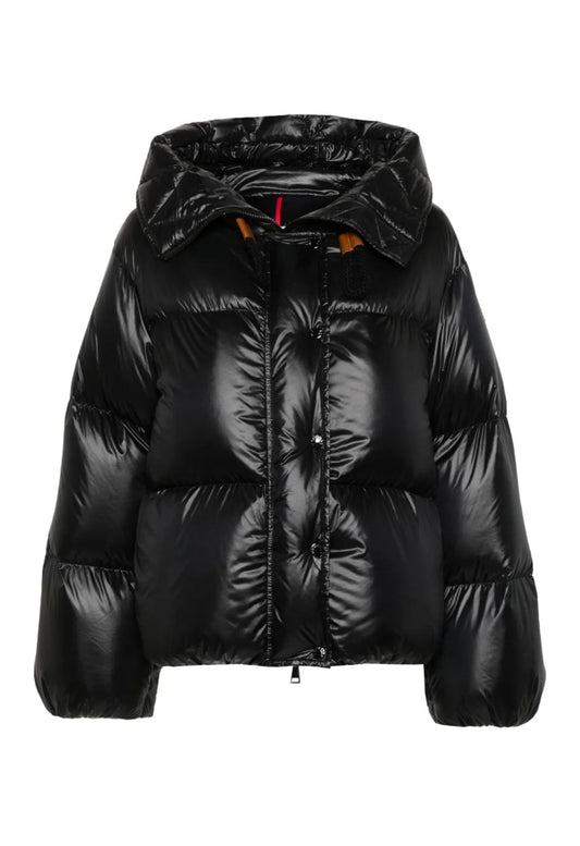GIUBBINO MONCLER DONNA NERO OVER
